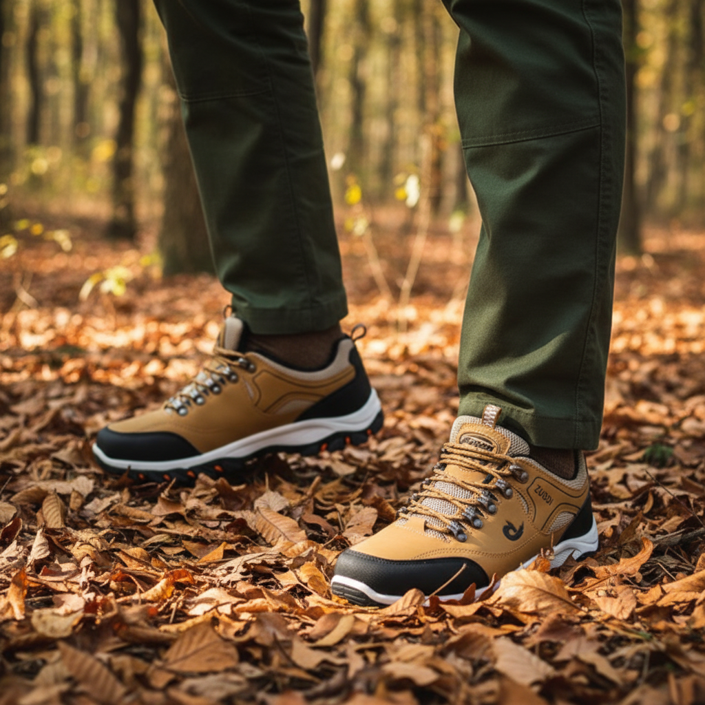 Chaussures de randonnée homme | Légères basse antidérapantes amorties