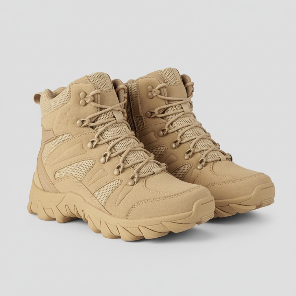 Chaussures de randonnée homme | Montantes cuir antidérapantes maintien cheville