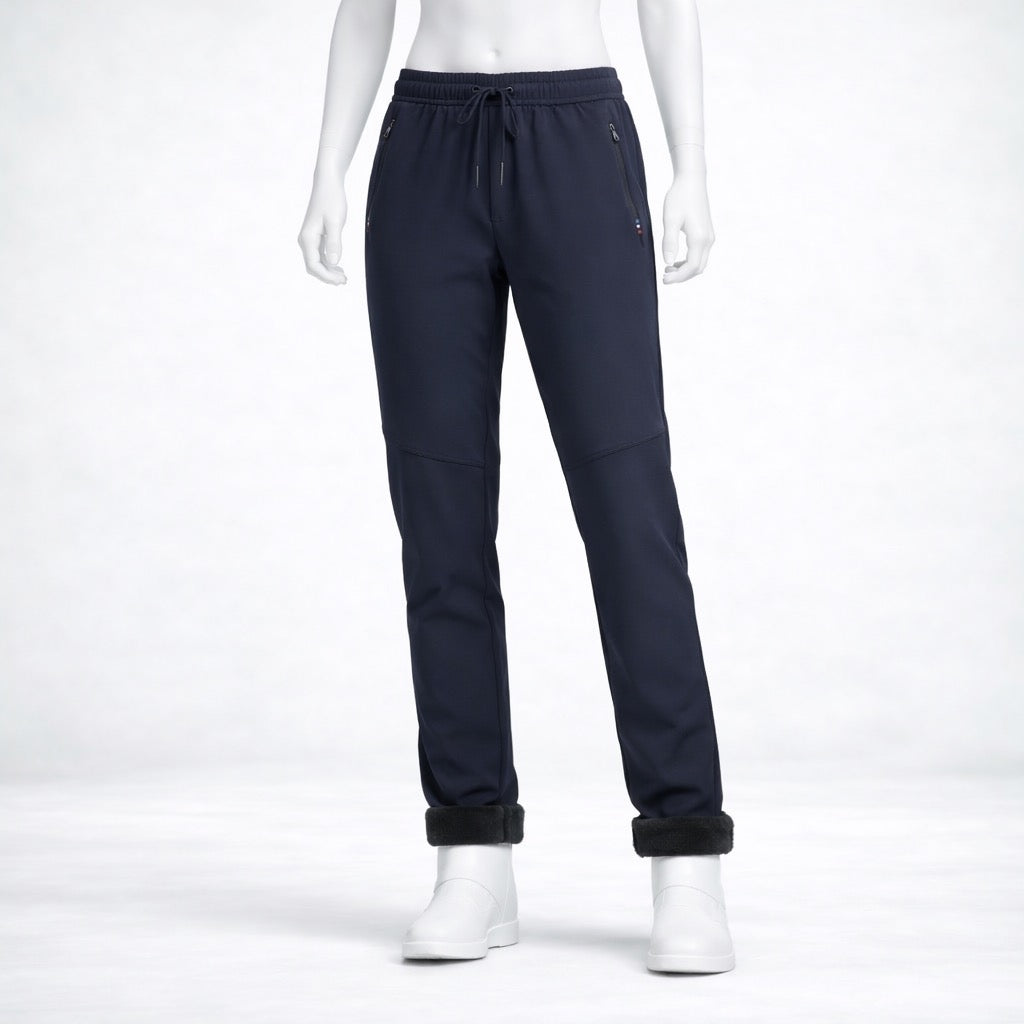 Pantalon de randonnée femme | Softshell polaire coupe-vent respirant