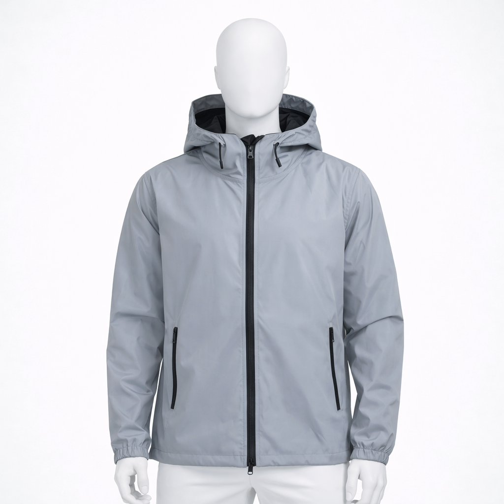 Veste de randonnée homme | Coupe-vent imperméable capuche légère
