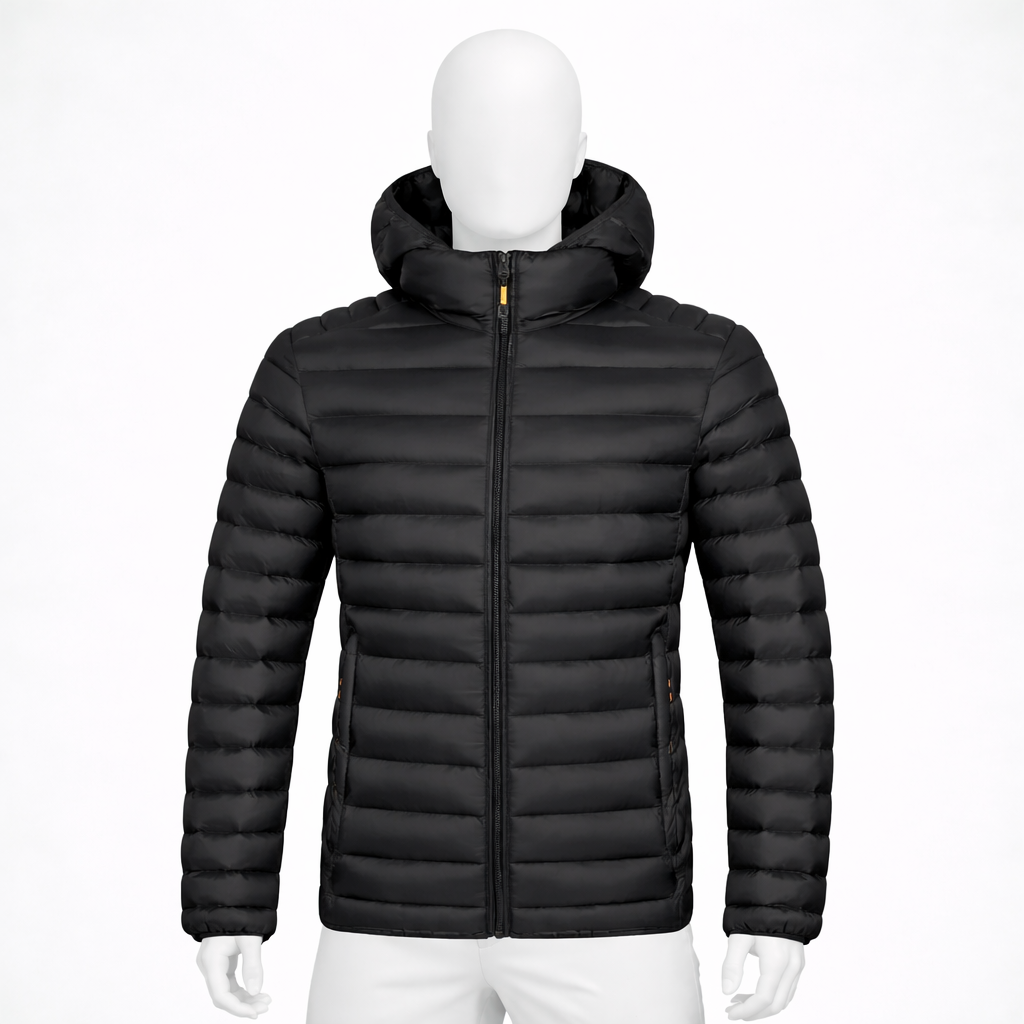 Veste de randonnée homme | Doudoune légère compressible capuche hiver