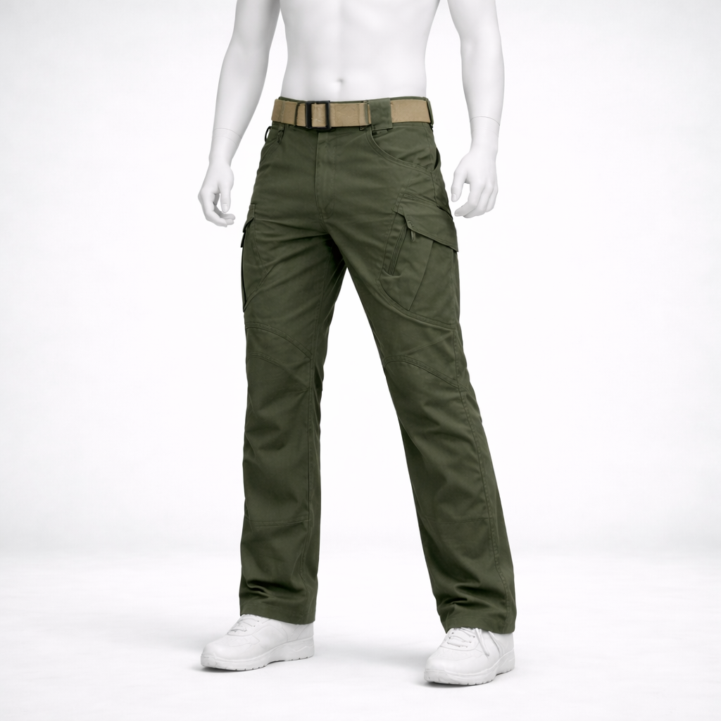 Pantalon de randonnée homme | Cargo imperméable respirant multi poches