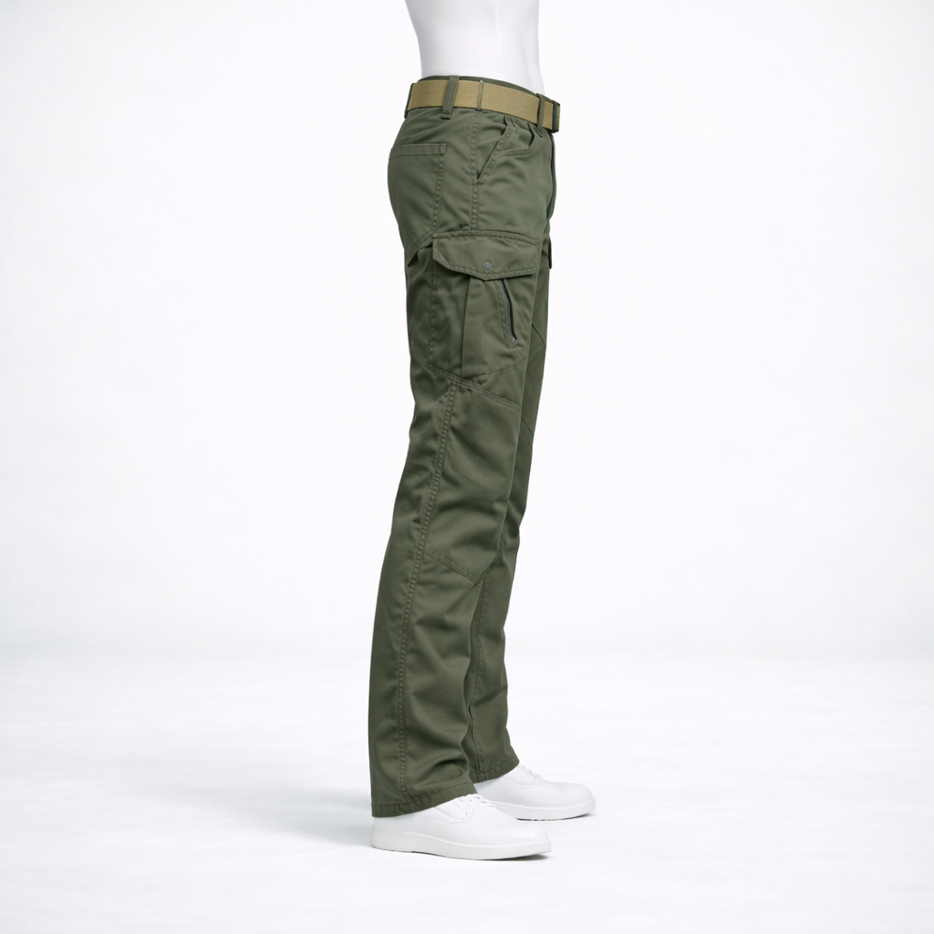 Pantalon de randonnée homme | Cargo imperméable respirant multi poches