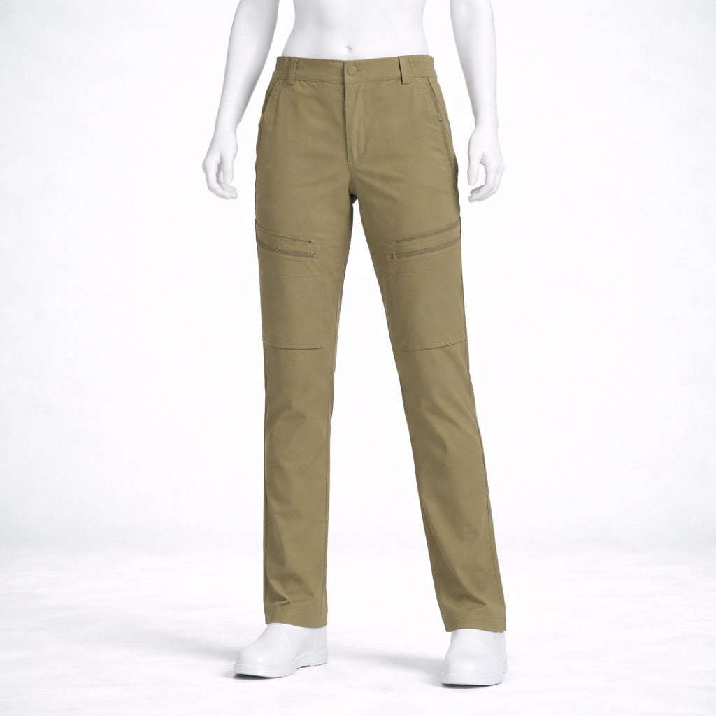 Pantalon de randonnée femme | Léger extensible respirant déperlant