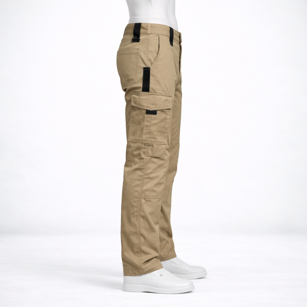 Pantalon de randonnée homme | Cargo multi poches imperméable coupe droite