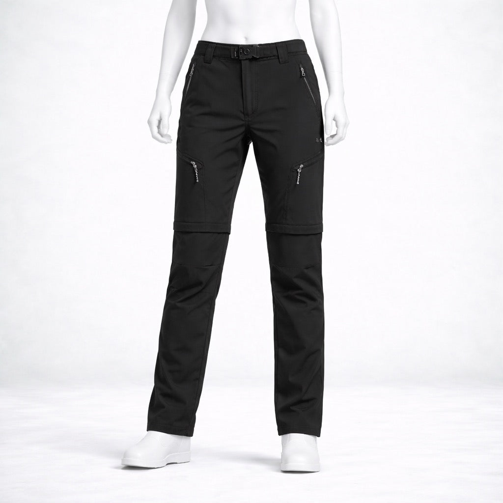 Pantalon de randonnée femme | Convertible imperméable léger respirant