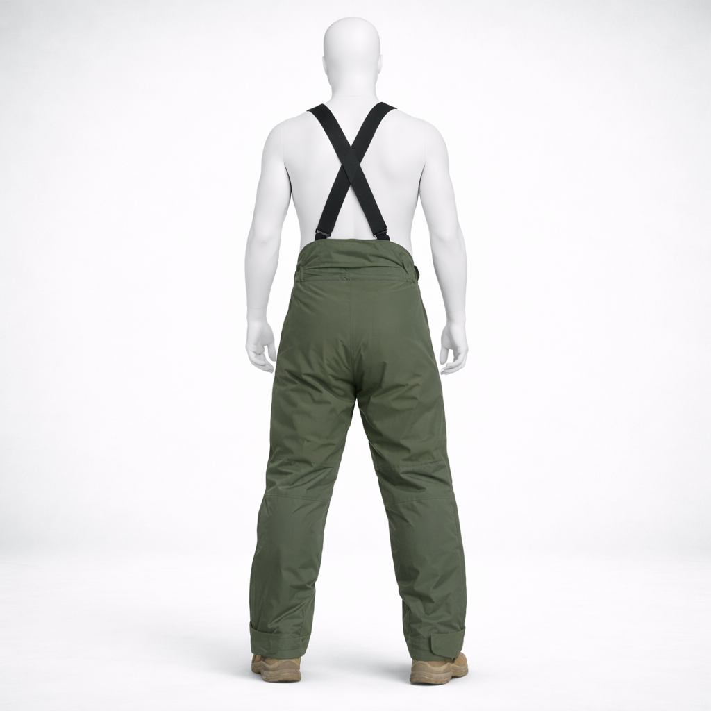 Pantalon de randonnée homme | Imperméable respirant bretelles ajustables