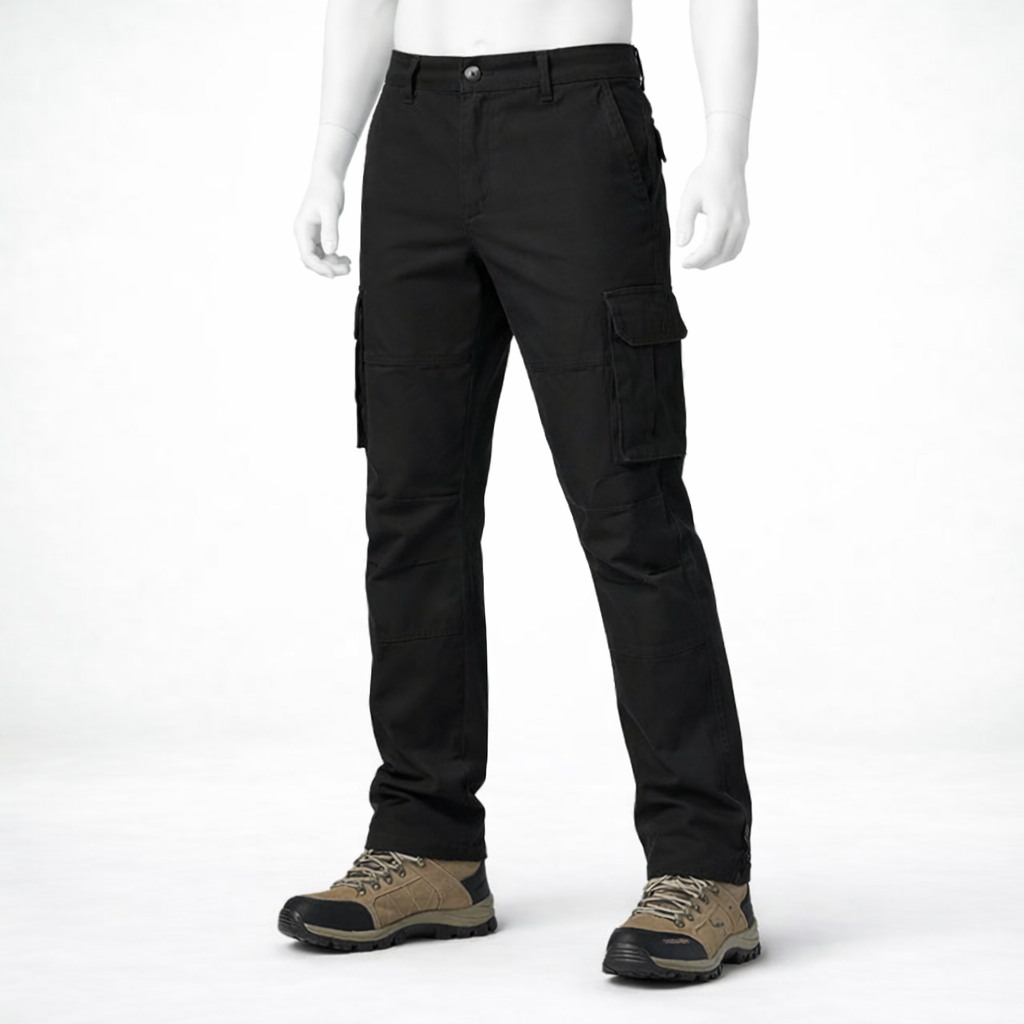 Pantalon de randonnée homme | Cargo multi poches résistant terrain