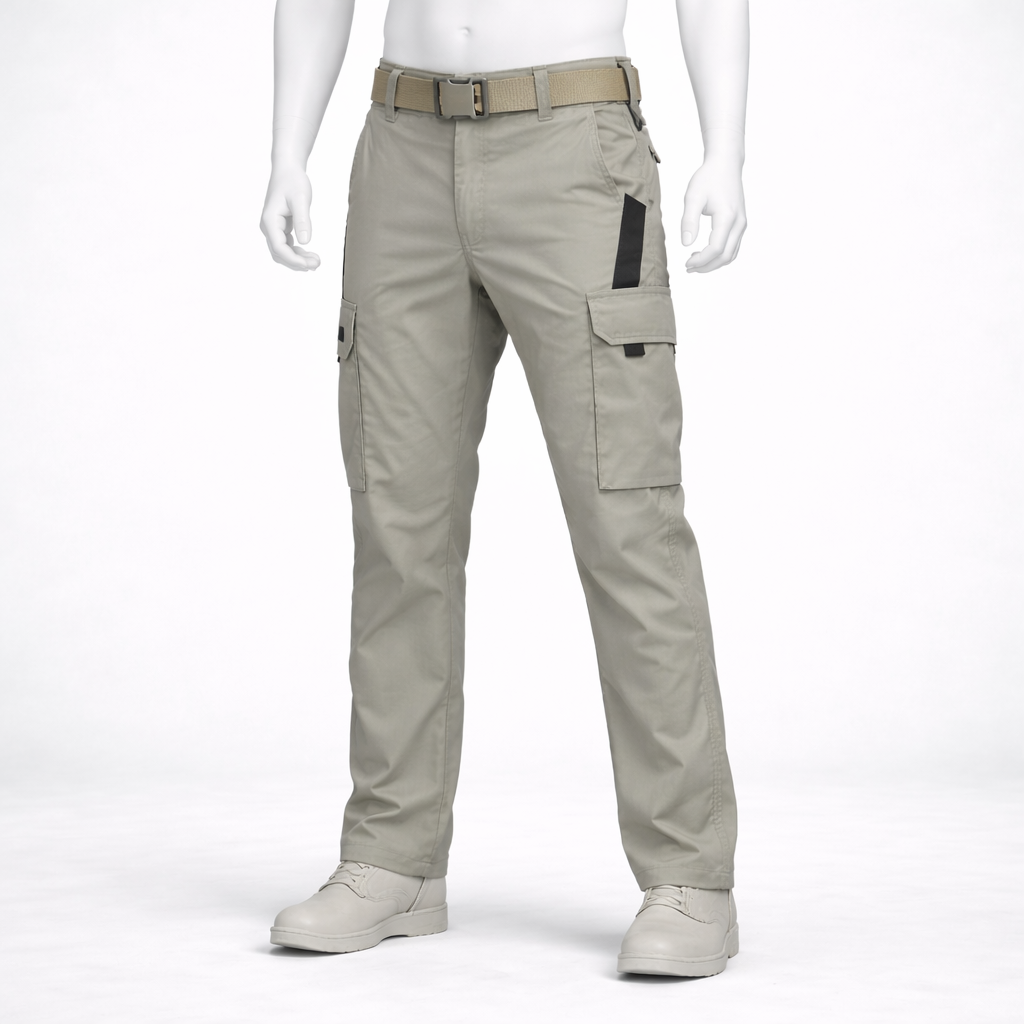 Pantalon de randonnée homme | Imperméable poches zippées coupe ajustée