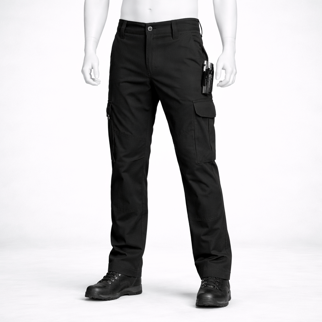 Pantalon de randonnée homme | Imperméable poches zippées coupe ajustée