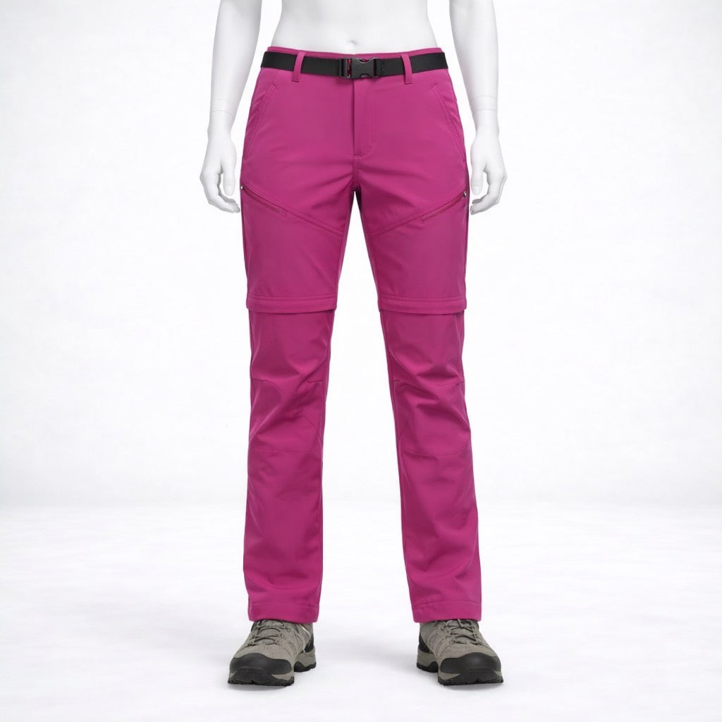 Pantalon de randonnée femme | Zip-off respirant stretch séchage rapide