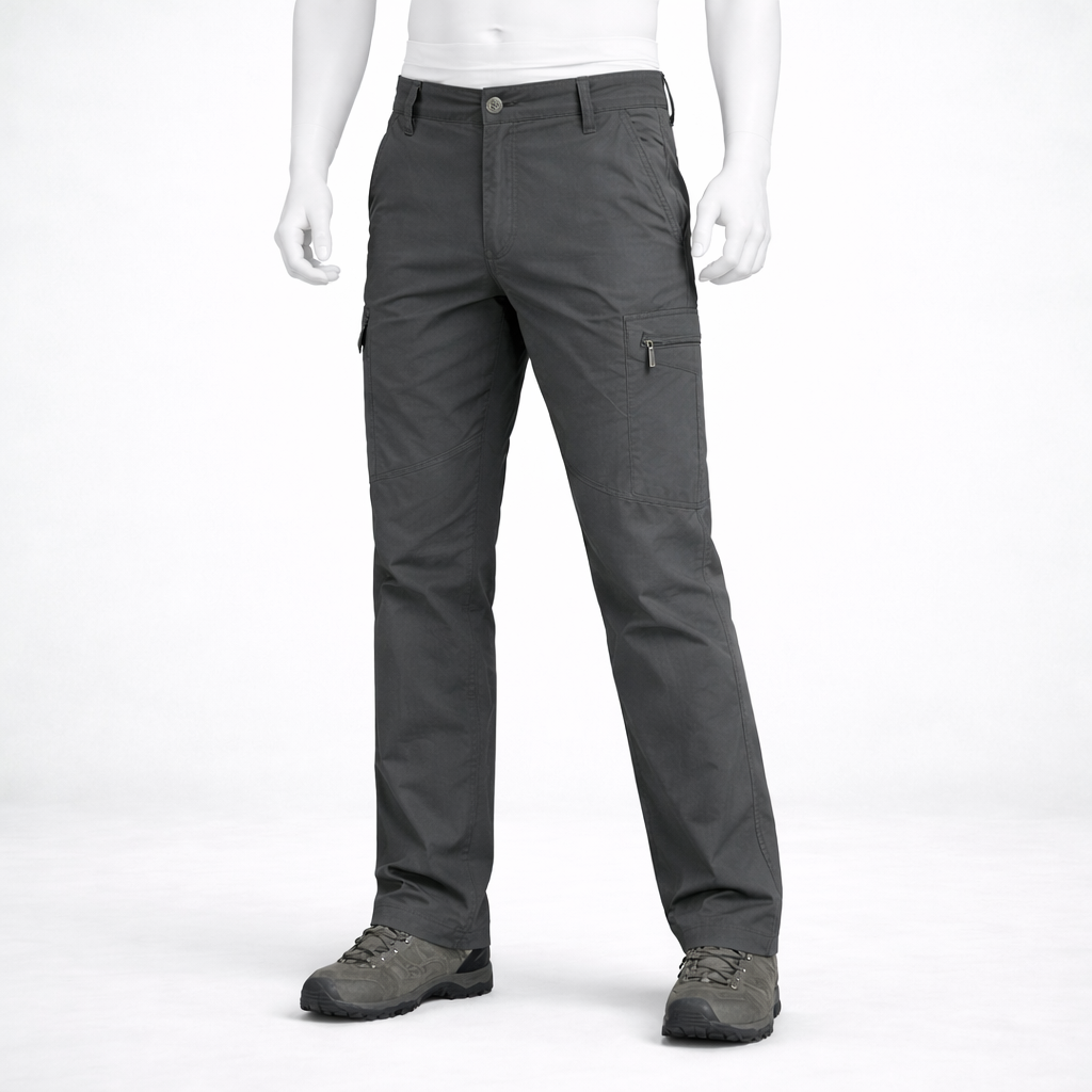 Pantalon de randonnée homme | Cargo léger respirant multi poches