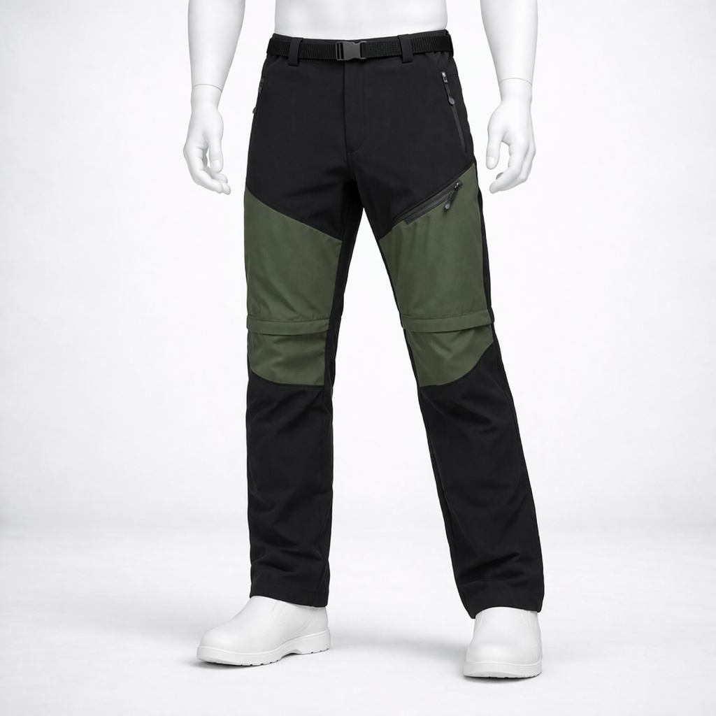 Pantalon de randonnée homme | Stretch respirant séchage rapide 2en1