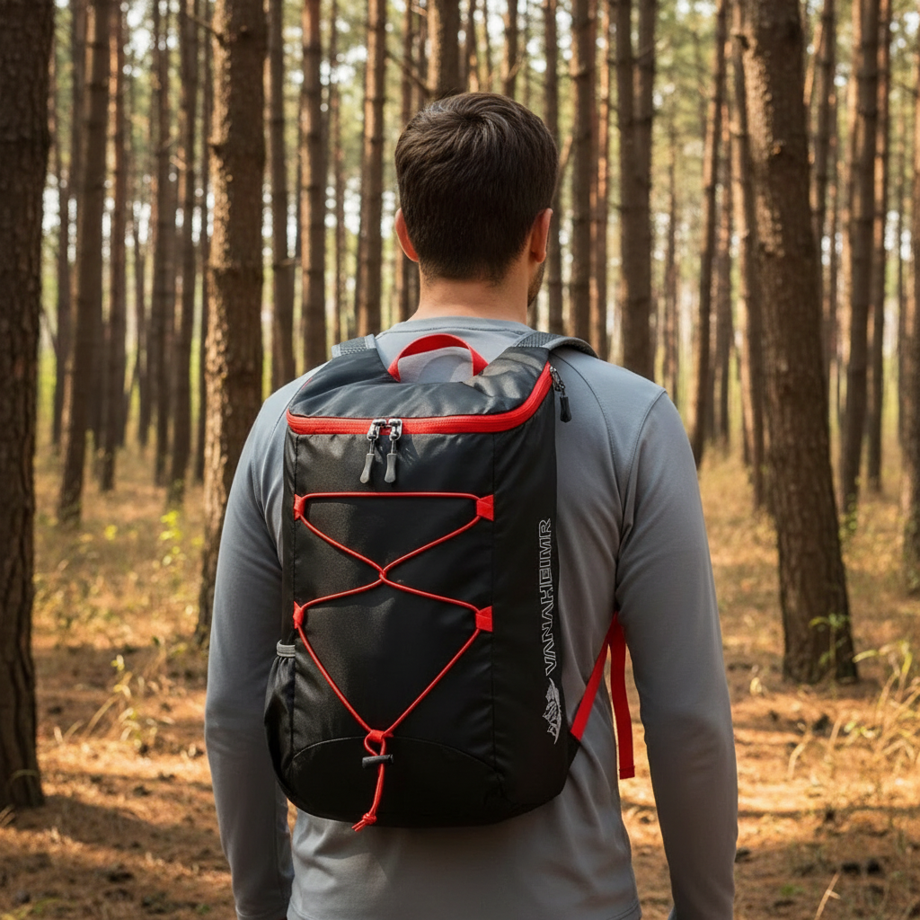 Sac à dos de randonnée | Nylon léger imperméable pliable