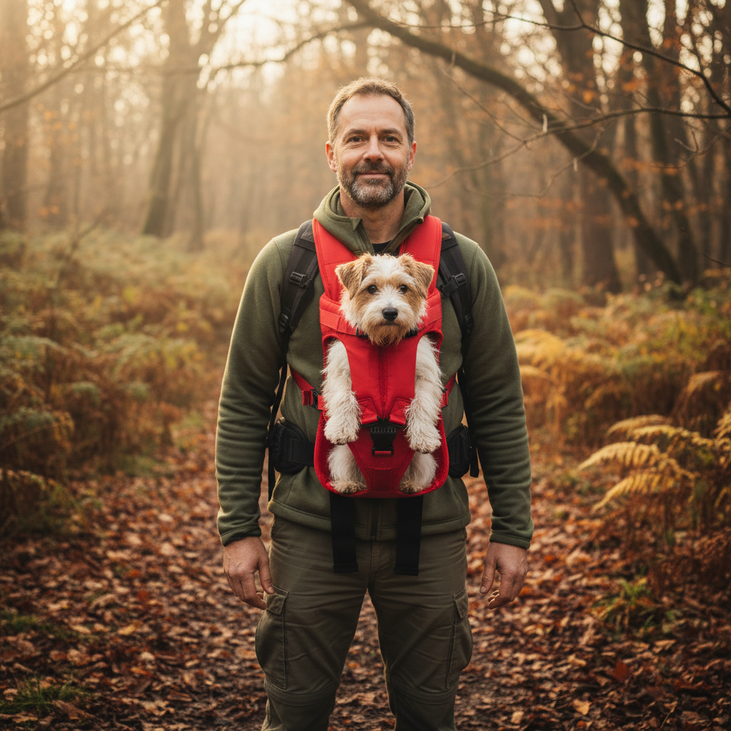 Sac à dos de randonnée | Transport chien chat respirant mains libres
