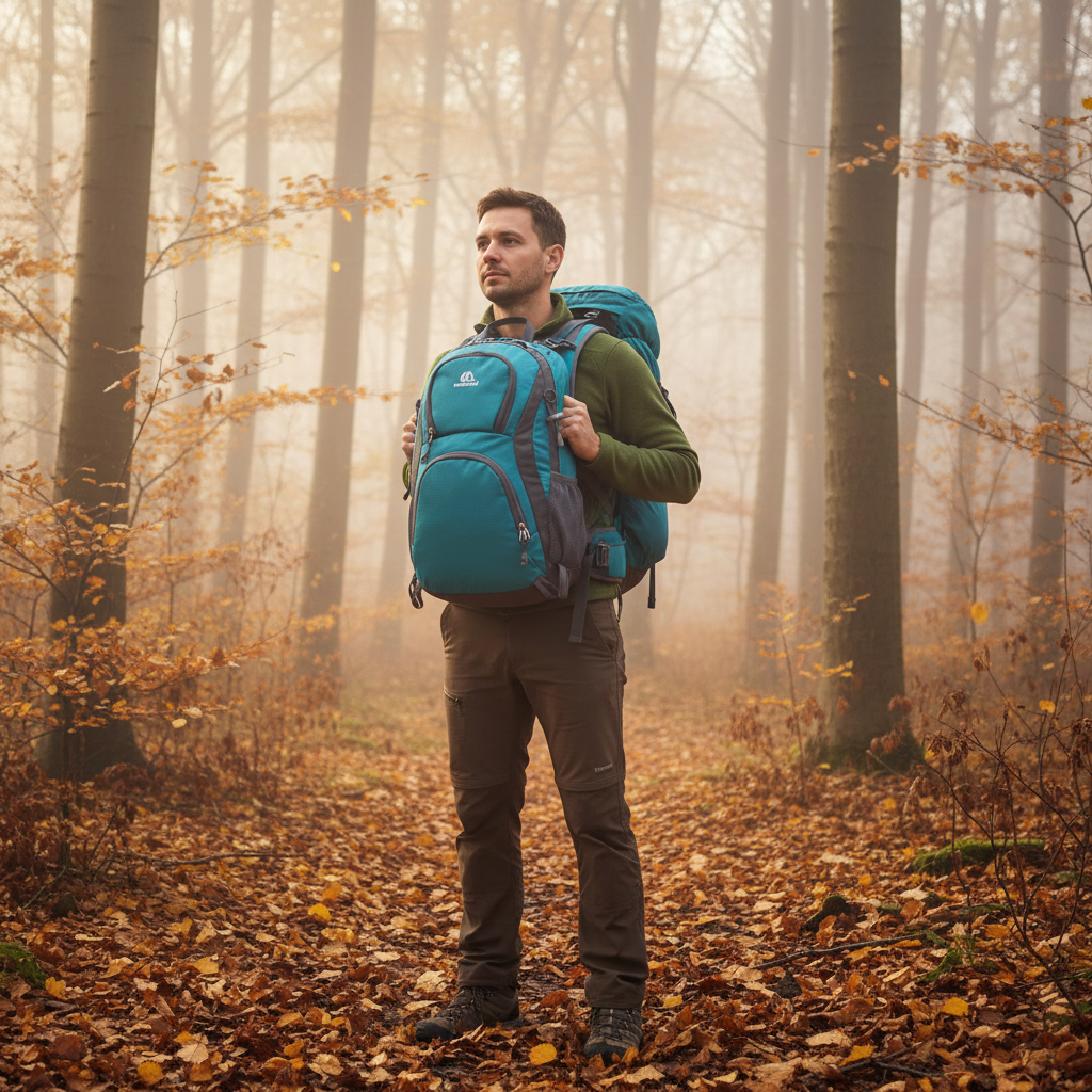 Sac à dos de randonnée | 20L léger imperméable dos rembourré