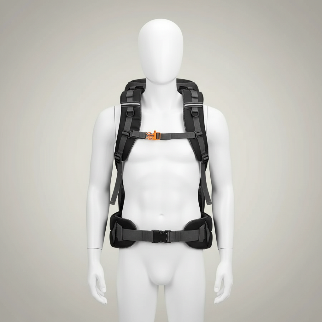 Sac à dos de randonnée | 50L imperméable dos ventilé