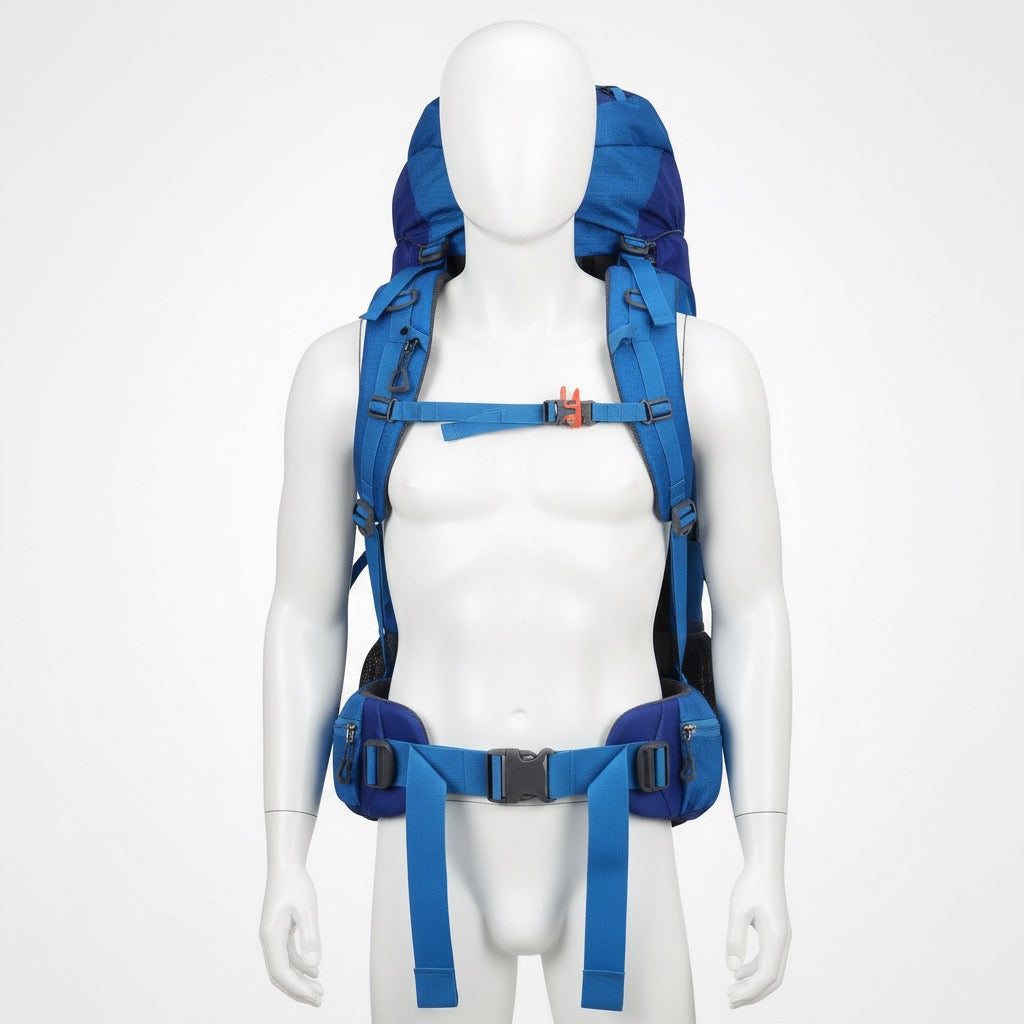 Sac à dos de randonnée | 80L imperméable dos ventilé
