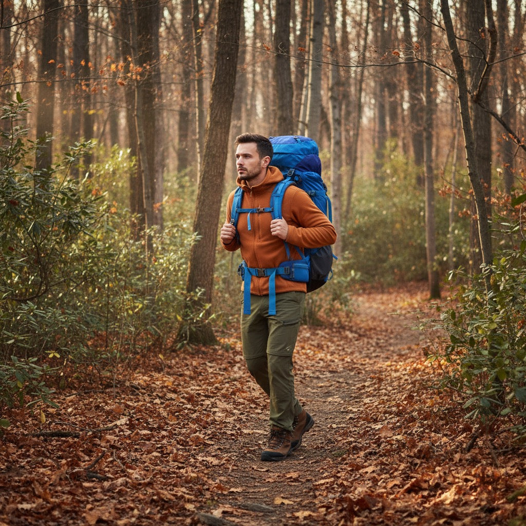 Sac à dos de randonnée | 80L imperméable dos ventilé