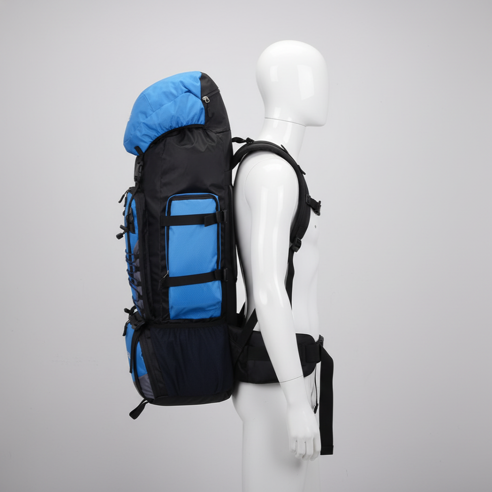 Sac à dos de randonnée | 90L nylon résistant dos renforcé