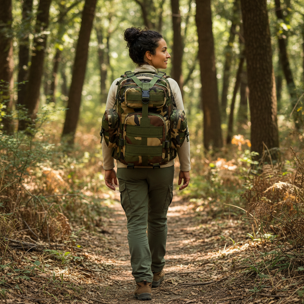 Sac à dos de randonnée | 30L imperméable dos renforcé