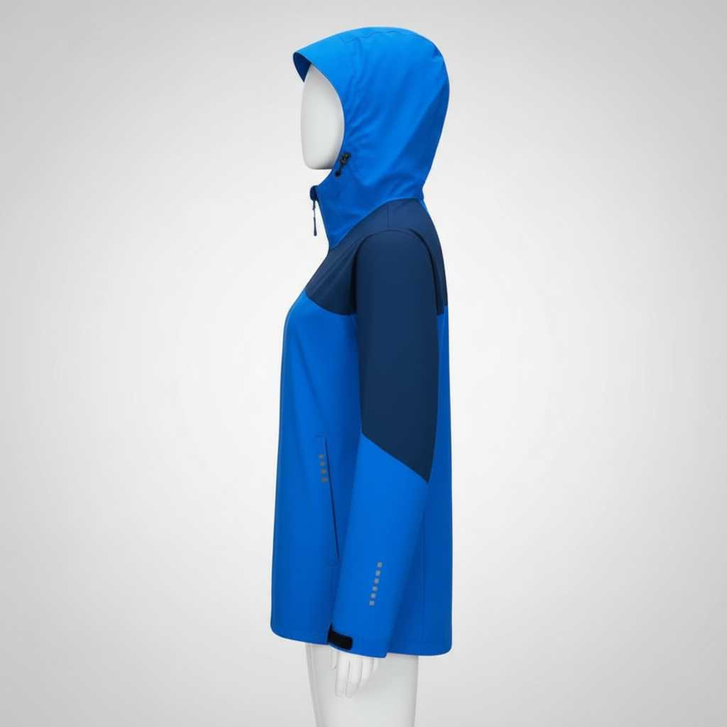 Veste de randonnée femme | 3en1 imperméable polaire amovible capuche