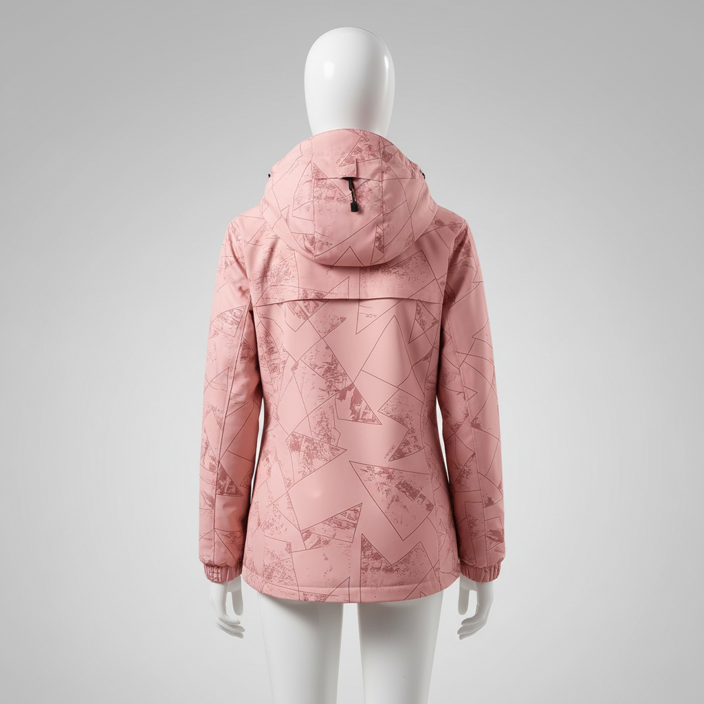 Veste de randonnée femme | Imperméable légère respirante capuche