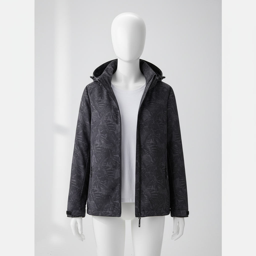 Veste de randonnée femme | Imperméable légère respirante capuche