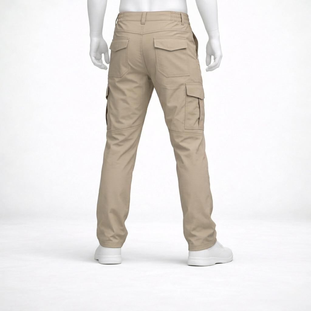 Pantalon de randonnée homme | Cargo léger respirant multi poches