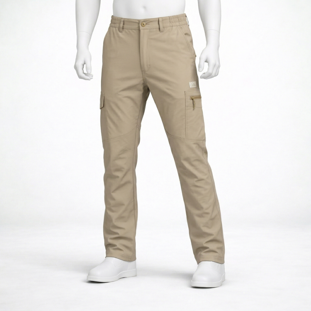Pantalon de randonnée homme | Cargo léger respirant multi poches
