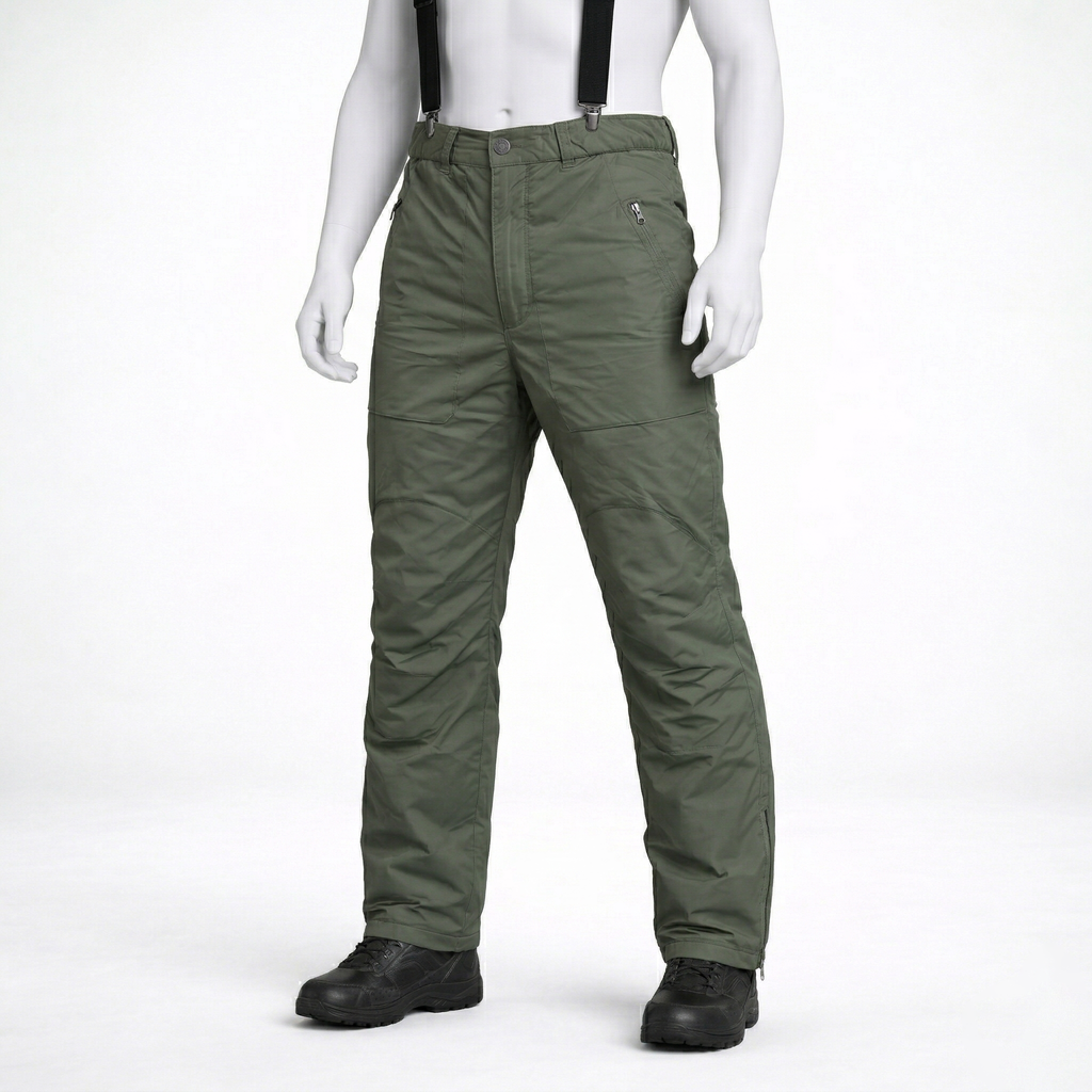 Pantalon de randonnée homme | Imperméable respirant bretelles ajustables