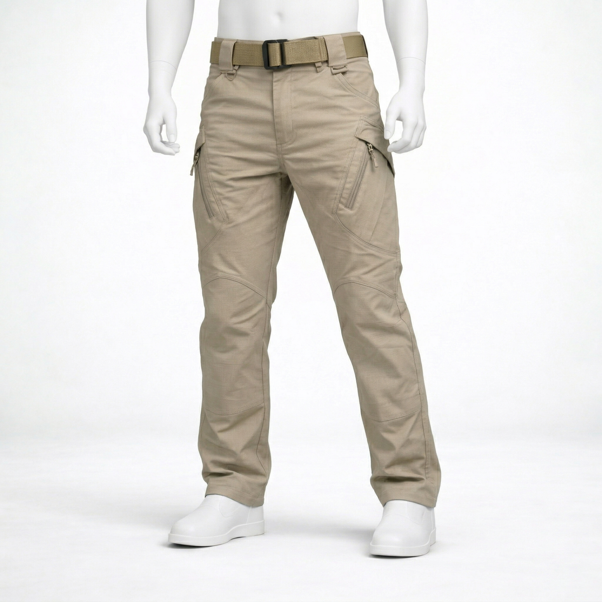 Pantalon de randonnée homme | Cargo imperméable respirant multi poches