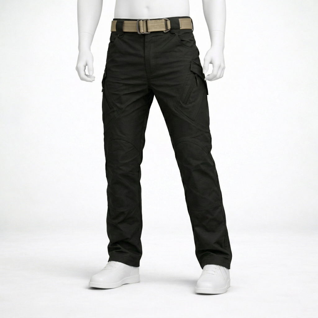 Pantalon de randonnée homme | Cargo imperméable respirant multi poches