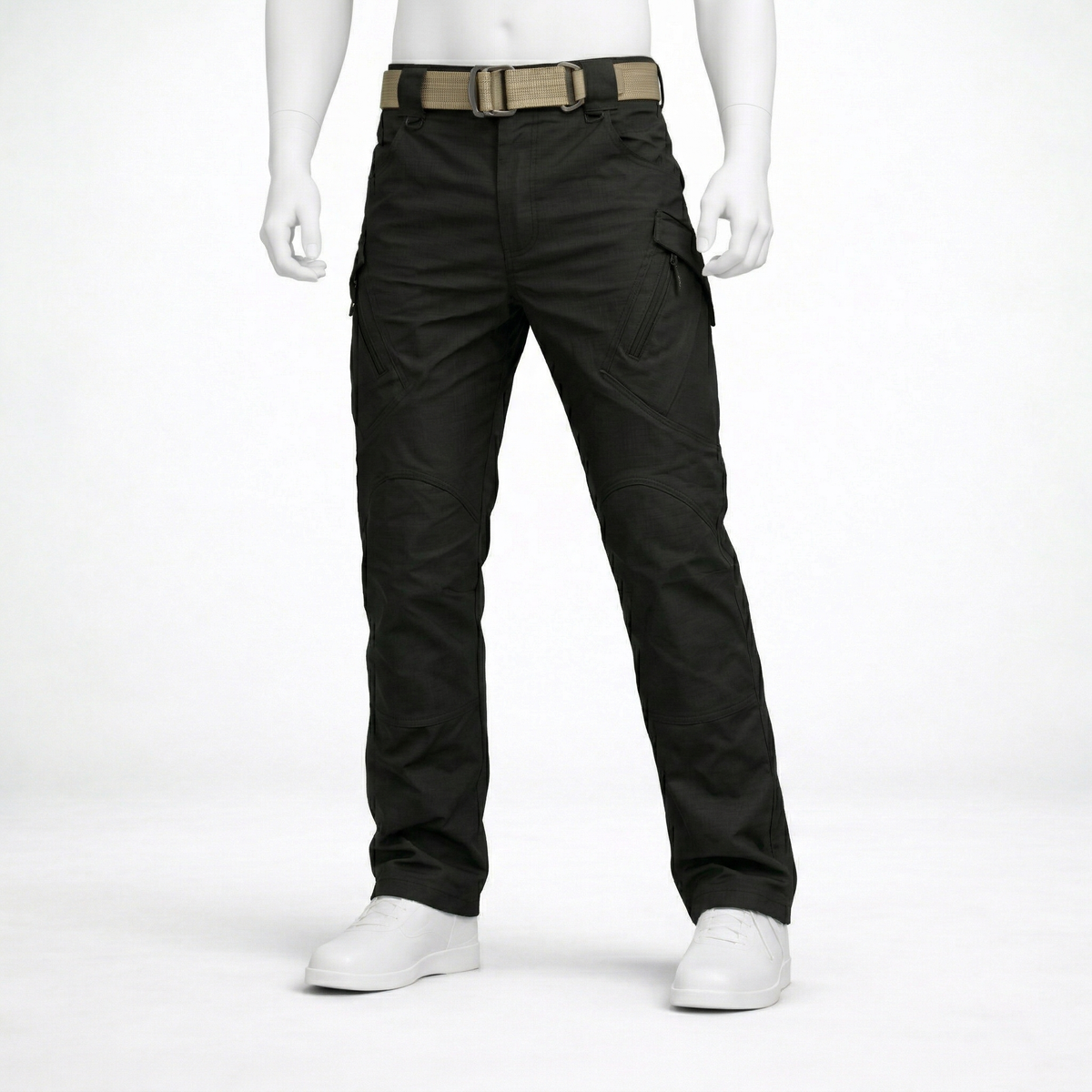 Pantalon de randonnée homme | Cargo imperméable respirant multi poches
