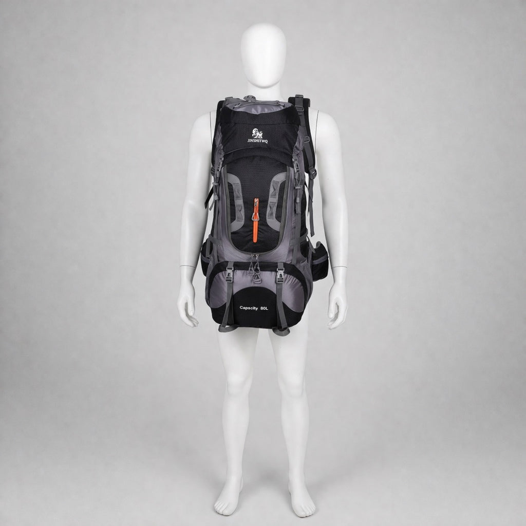 Sac à dos de randonnée | 80L imperméable dos ventilé