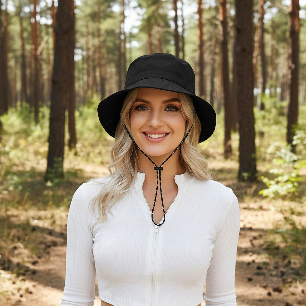 Chapeau randonnée femme | Anti-UV respirant large bord ajustable